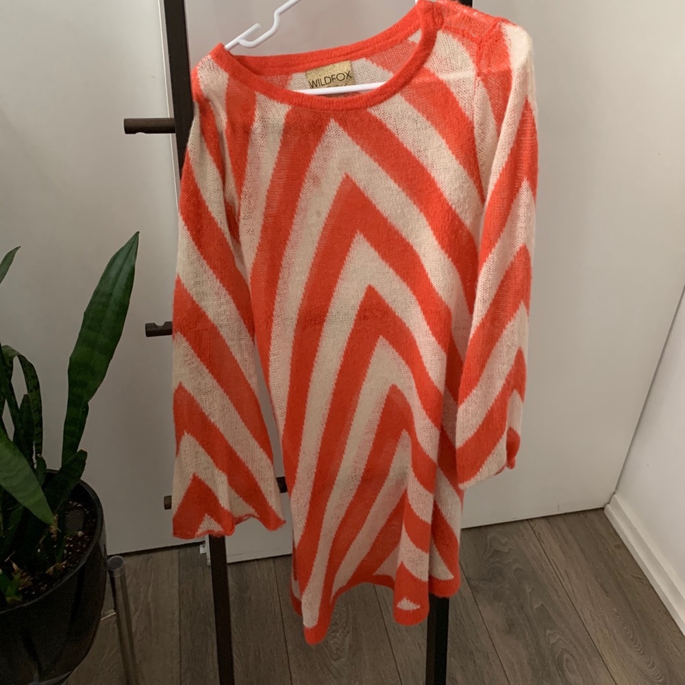 WILDFOX DRESS 70s STYLE DRESS - XS